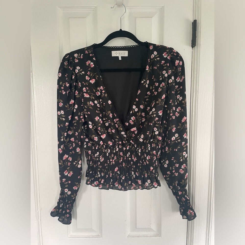 Wayf Floral Blouse